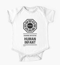 Dharma Initiative Human Infant Onesie One Piece - Short Sleeve