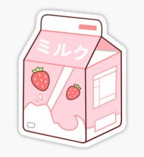 Strawberry Milk Sticker