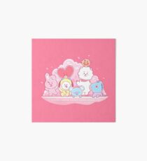 BT21 Cherry Blossoms Art Board