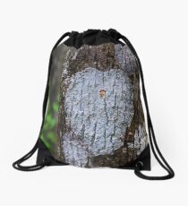 Tattooed Heart Drawstring Bag
