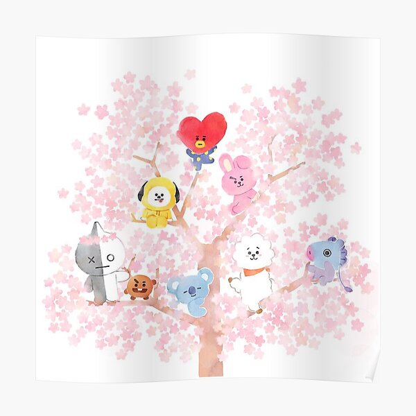 Bt21 Posters | Redbubble