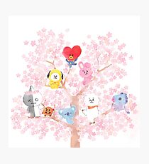 Lámina fotográfica BT21 Cerezo