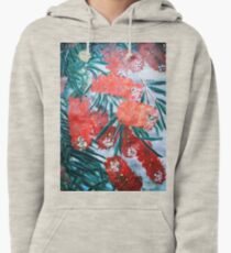 BOTTLE BRUSH FLOWER Pullover Hoodie