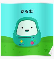 Daruma BMO 46 Adventure Time Poster