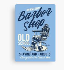 BARBER SHOP Canvas Print
