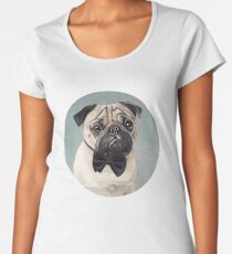 Mr Pug Women's Premium T-Shirt