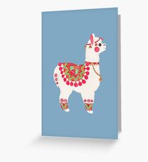 The Alpaca Greeting Card
