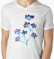 Flowers Men's V-Neck T-Shirt