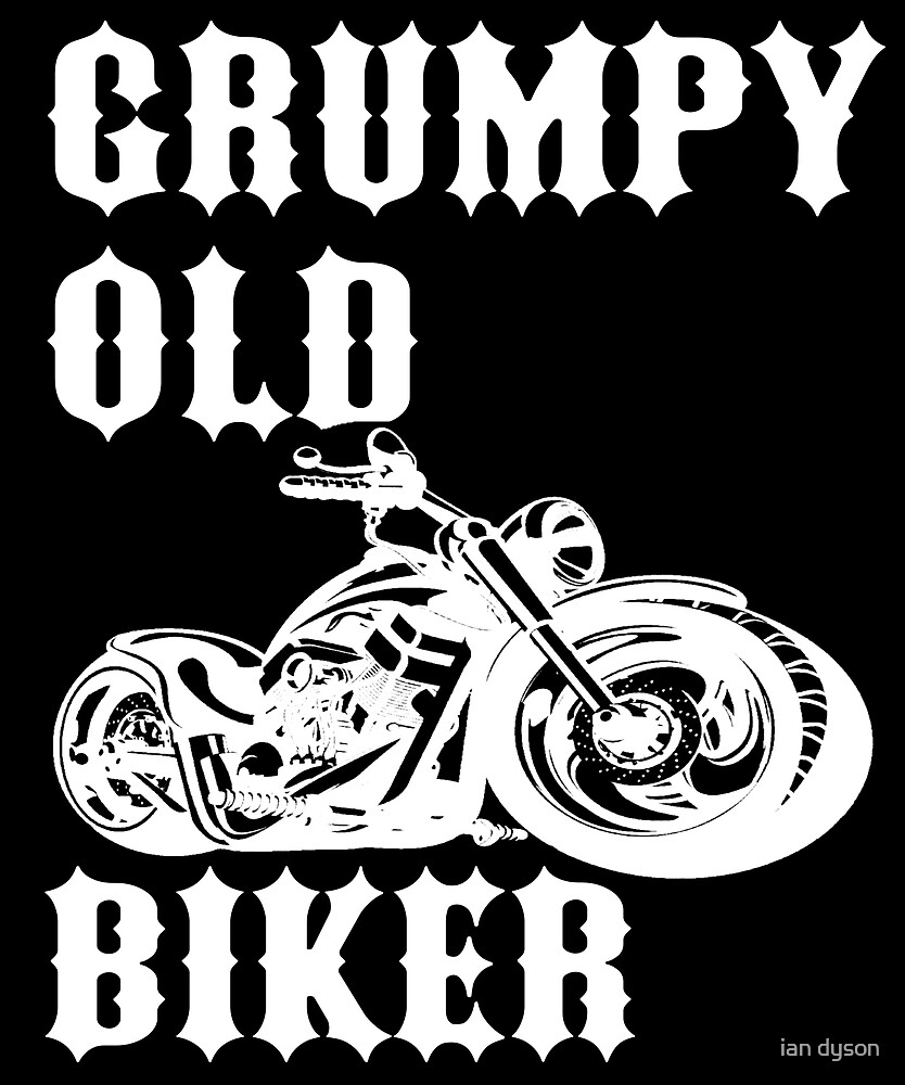 Motorbike Harley Themed Gifts For A Grumpy Old Biker Dad Husband Grandad Papa