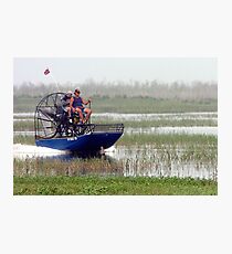 Airboating the Kissimee Photographic Print