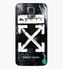 OFF WHITE Galaxy Brushed Case/Skin for Samsung Galaxy