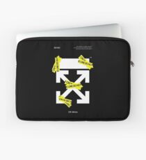 Off White Line Cross Laptop Sleeve