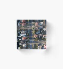 Suburbia Acrylic Block
