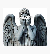 Weeping anegel Photographic Print