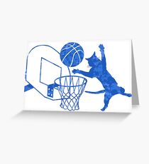 Slam Puss Greeting Card