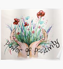 Power of positivity Poster