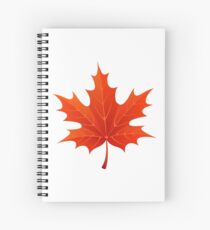 Maple Leaf Spiral Notebook