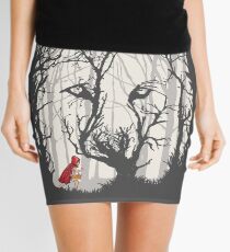 Little Red Woods Run Mini Skirt