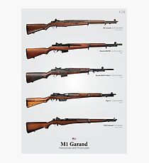 Lámina fotográfica M1 Garand Derivados