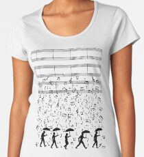 Singing in the Raaaain Women's Premium T-Shirt