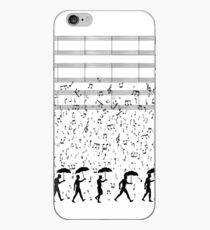 Singing in the Raaaain iPhone Case