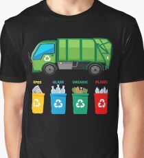 Garbage Truck t shirt - Garbage Day Trucks Waste Management Graphic T-Shirt