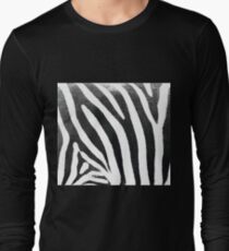 Zebra Print 1 Long Sleeve T-Shirt