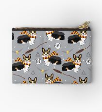 Corgi tricolored witch wizard magic dog breed gifts Studio Pouch