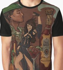 Camiseta gráfica Vino de Sangria - Camila C abello Pharrell