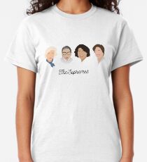 Camiseta clásica The Supremes (texto negro / fondo blanco)