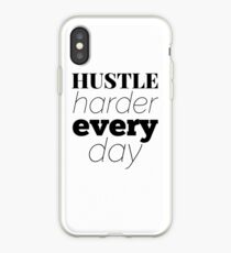 Vinilo o funda para iPhone Ajetreo más difícil todos los días