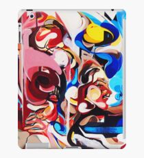 Expressive Abstract People Composition painting iPad Case/Skin