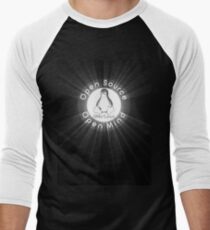 GNU/Linux Men's Baseball ¾ T-Shirt