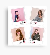 BLACKPINK - ot4 signature polaroids Metal Print