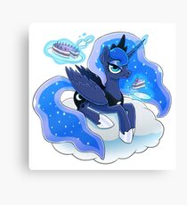 Magnificent Luna Canvas Print