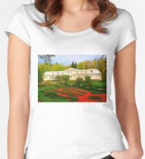 "Absolute Beauty", Photo / Digital Painting Women's Fitted Scoop T-Shirt
