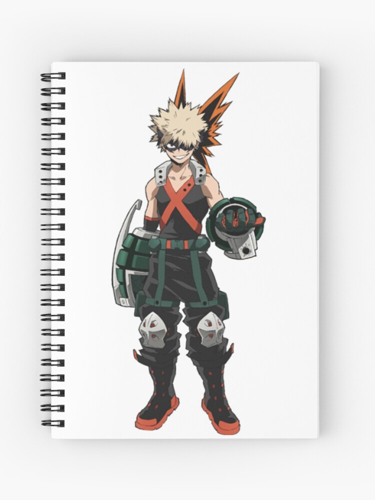 My Hero Academia Bakugou Katsuki Spiral Notebook By Saclothing