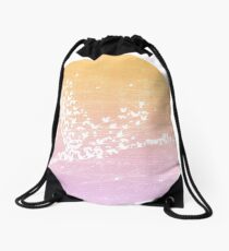 Crane Drawstring Bag