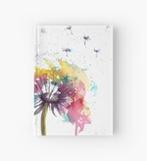 Abstrakte Blumen des Löwenzahns Notizbuch