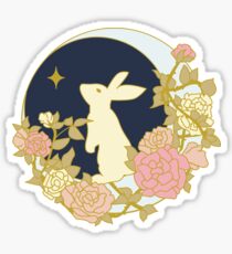 SD Moon Bunny Sticker