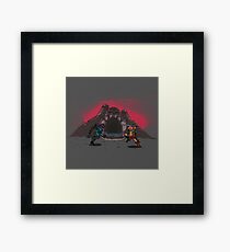 Battle Arena Eternia Framed Print