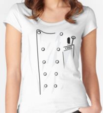 Chef's Coat Women's Fitted Scoop T-Shirt