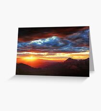 Sedona Sunset Greeting Card