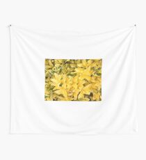 “Yellow's Delight”, Photo Artwork Wall Tapestry