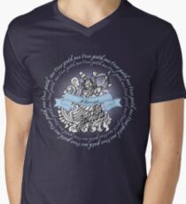 Hindu goddess Dharma Path Men's V-Neck T-Shirt
