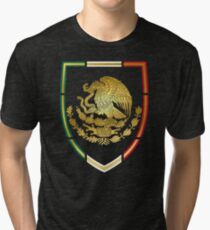 Mexican Crest Escudo Mexicano Tri-blend T-Shirt