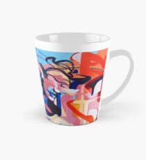Expressive Abstract People Composition painting Tall Mug