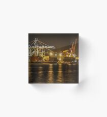 Fremantle Port Acrylic Block