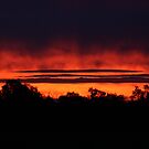 Red Sunset by Tim Bates