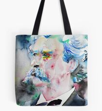 MARK TWAIN - watercolor portrait.5 Tote Bag